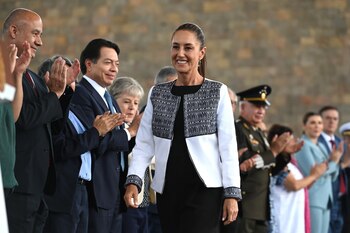 Claudia Sheinbaum, honorable del ejecutivo