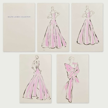 El icónico vestido ombré