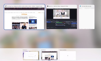 Windows 11 te permite trabajar con escritorio virtuales sin la necesidad de comprar otra pantalla.