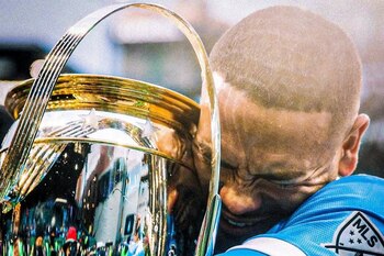 El trofeo de la MLS