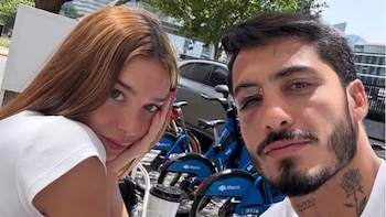 Lucía Celasco, de paseo en