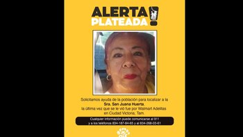 Localizaron el cuerpo de “Doña Juanita”, desaparecida Tamaulipas, tras ocho meses de búsqueda e incertidumbre