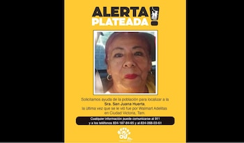 Doña Juanita desapareció en Ciudad Victoria, Tamaulipas