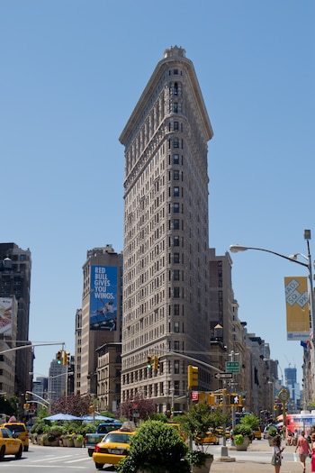 El histórico Flatiron Building, símbolo