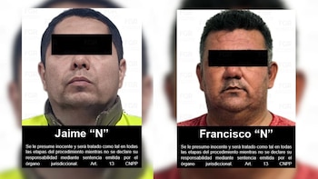 “El Jimmy” y ”Paco Salazar“, ex servidores públicos de Nayarit, vinculados a proceso por desaparición forzada de 56 víctimas. Crédito: FGR