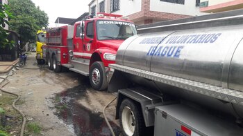 Incendio terminó con un colegio
