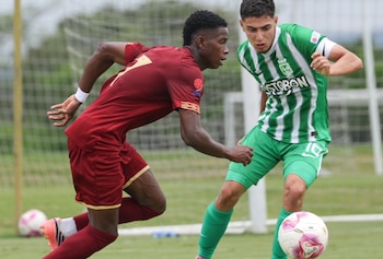 Nacional vs. Tolima en la Supercopa Juvenil