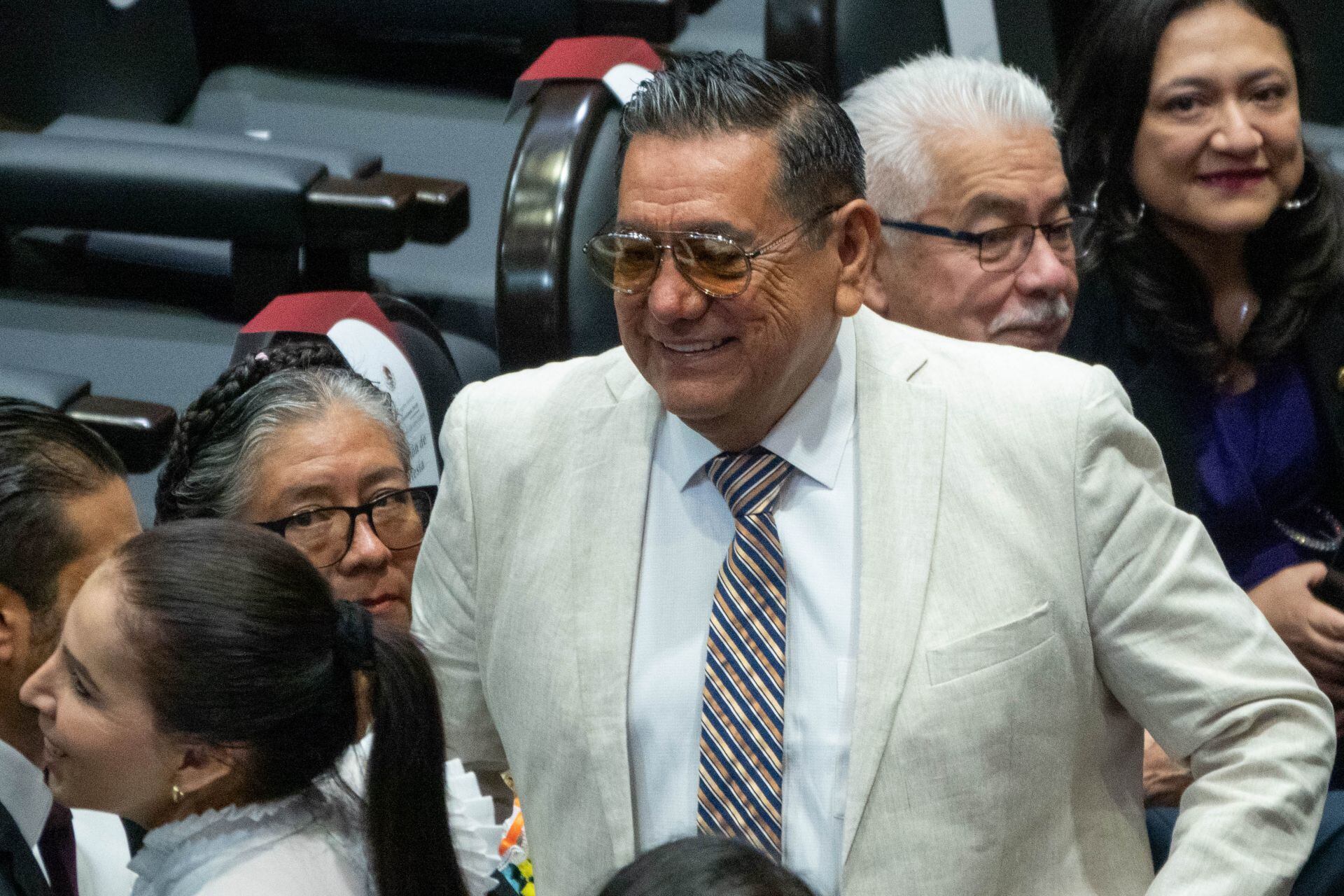 El morenista negó salir de Morena por el tema contra el nepotismo.FOTO: GALO CAÑAS/CUARTOSCURO.COM