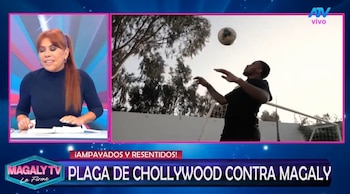 Magaly Medina lanza fuerte advertencia a Jefferson Farfán: “Te doy una pista... me estás difamando”. Captura: Magaly TV La Firme.