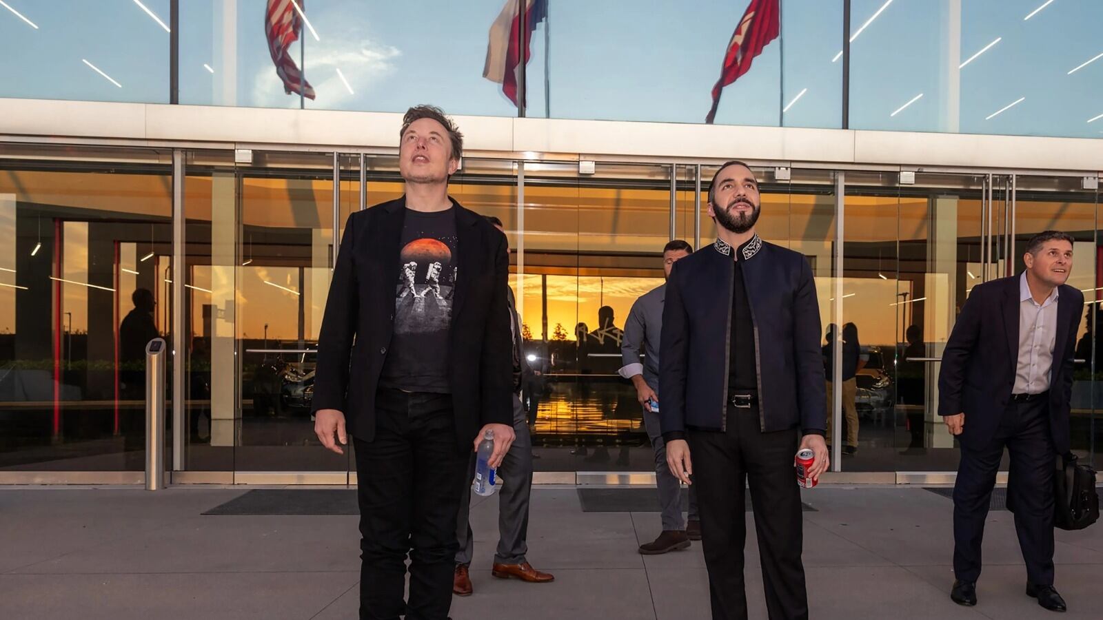 El presidente de El Salvador, Nayib Bukele, se reúne con el magnate Elon Musk (Foto archivo, 21 de septiembre de 2024, EFE)