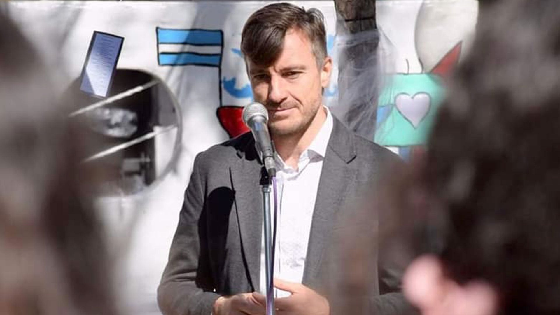 Lucas Ghi, intendente de Morón