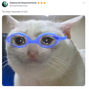 Un seguidor compartió un meme