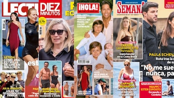 Las revistas del corazón esta semana: el dolor de Paula Echevarría y las sorprendentes imágenes de Carmen, la hija de Tita Cervera, en la playa