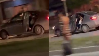 Conductores de auto señalados de