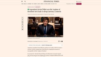 La publicación original en la web del periódico especializado