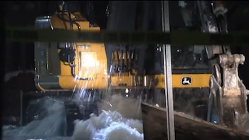 Trabajador de la construcción en estado crítico tras inundación de un túnel en Miami-Dade