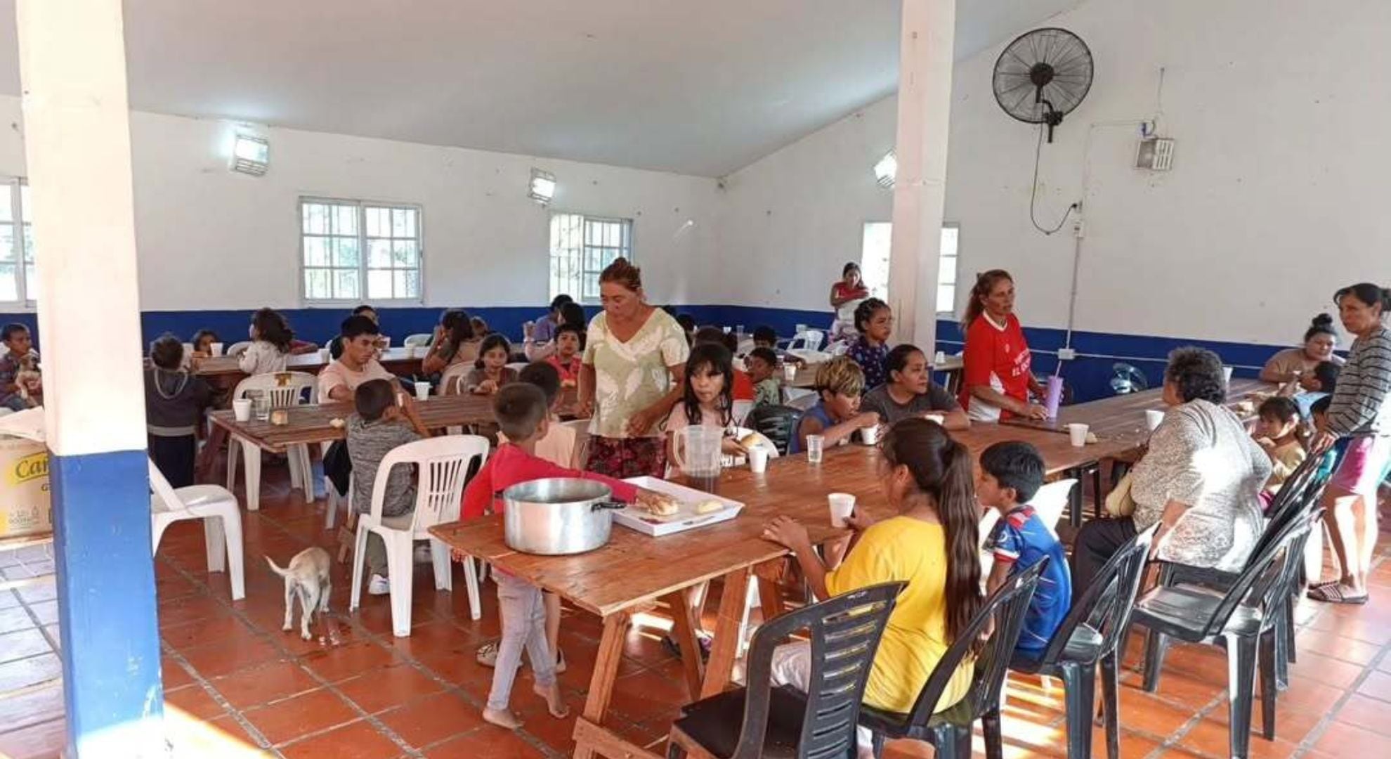 El Complejo Deportivo Municipal fue destinado como centro de evacuación preventivo