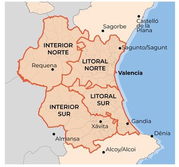 Las cuatro secciones del plan