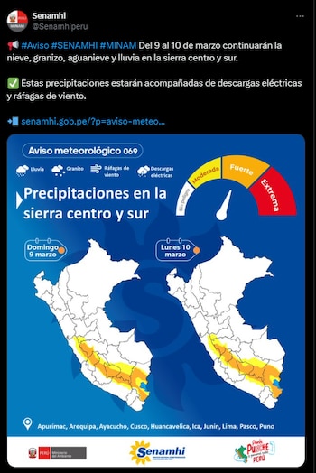Las autoridades han sido alertadas