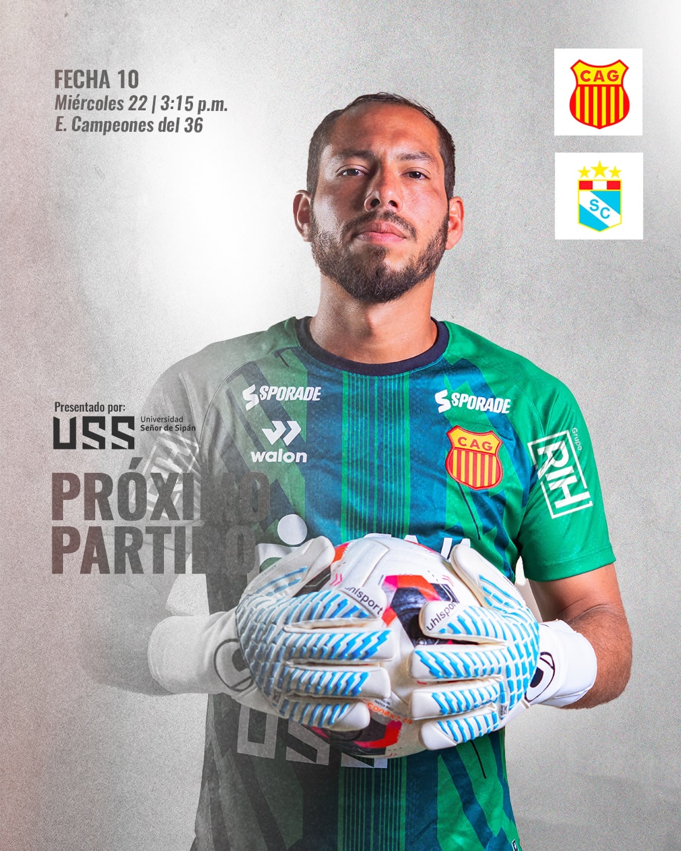 Anuncio del Sporting Cristal vs Atlético Grau por Torneo Apertura 2026. - créditos: Atlético Grau