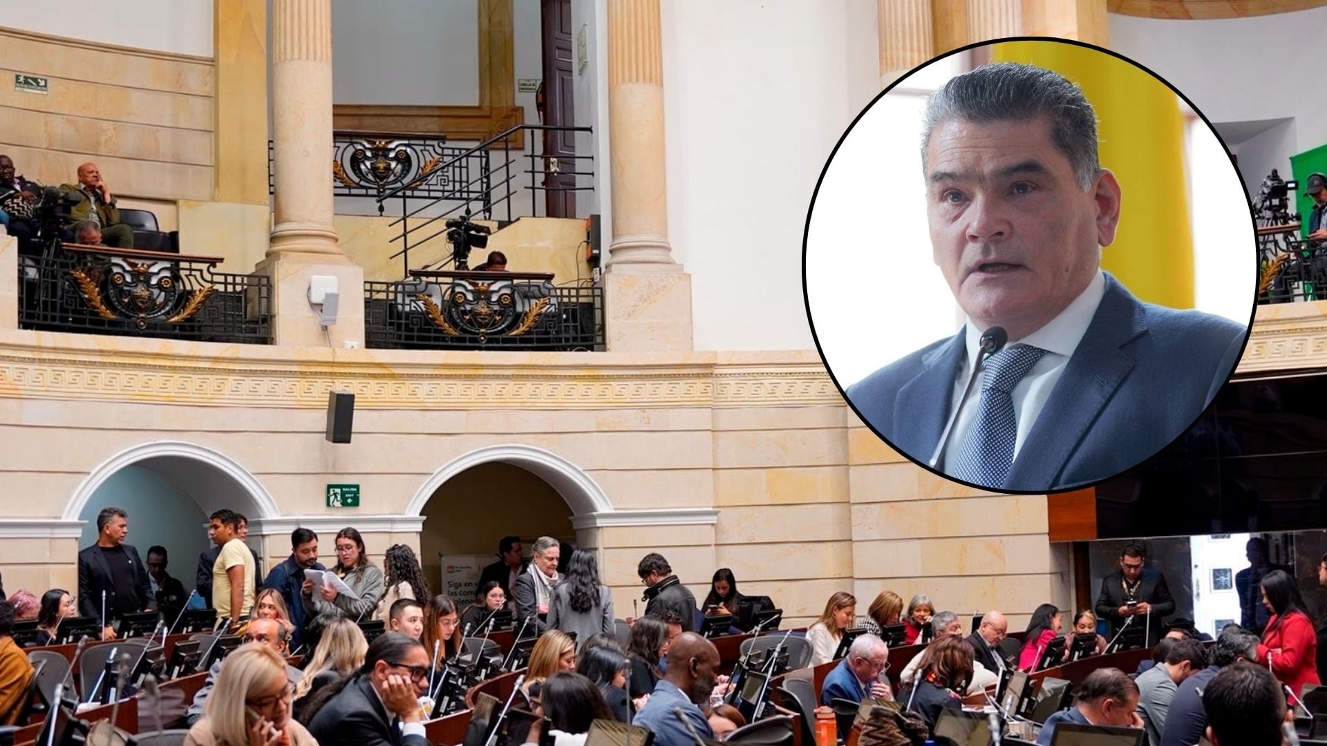 Procuraduría vigilará la pelea por la presidencia del Senado en plena votación