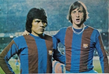 (Twitter) Hugo Sotil Barcelona