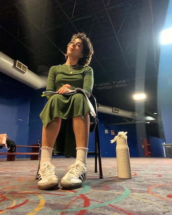 María Elisa Gallegos tiene una