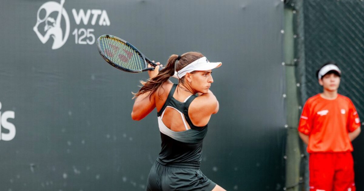 Tras la victoria de Lourdes Carlé, Solana Sierra va por los cuartos del WTA de Mallorca, que anunció a Sabatini como embajadora