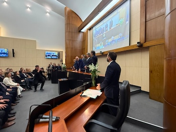 El acto se realizó en el auditorio de Comodoro Py, con la presencia del ministro Juan Bautista Mahiques, juraron nueve jueces federales para tribunales de La Plata, San Martín y Formosa