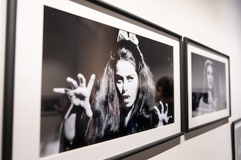 Una fotografía de la actriz