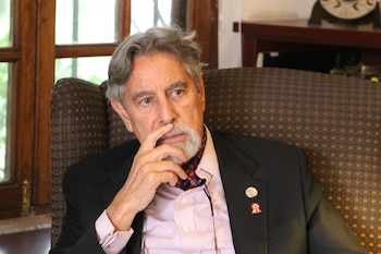 Francisco Sagasti en entrevista con