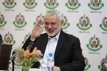 Ismail Haniyah, líder político de