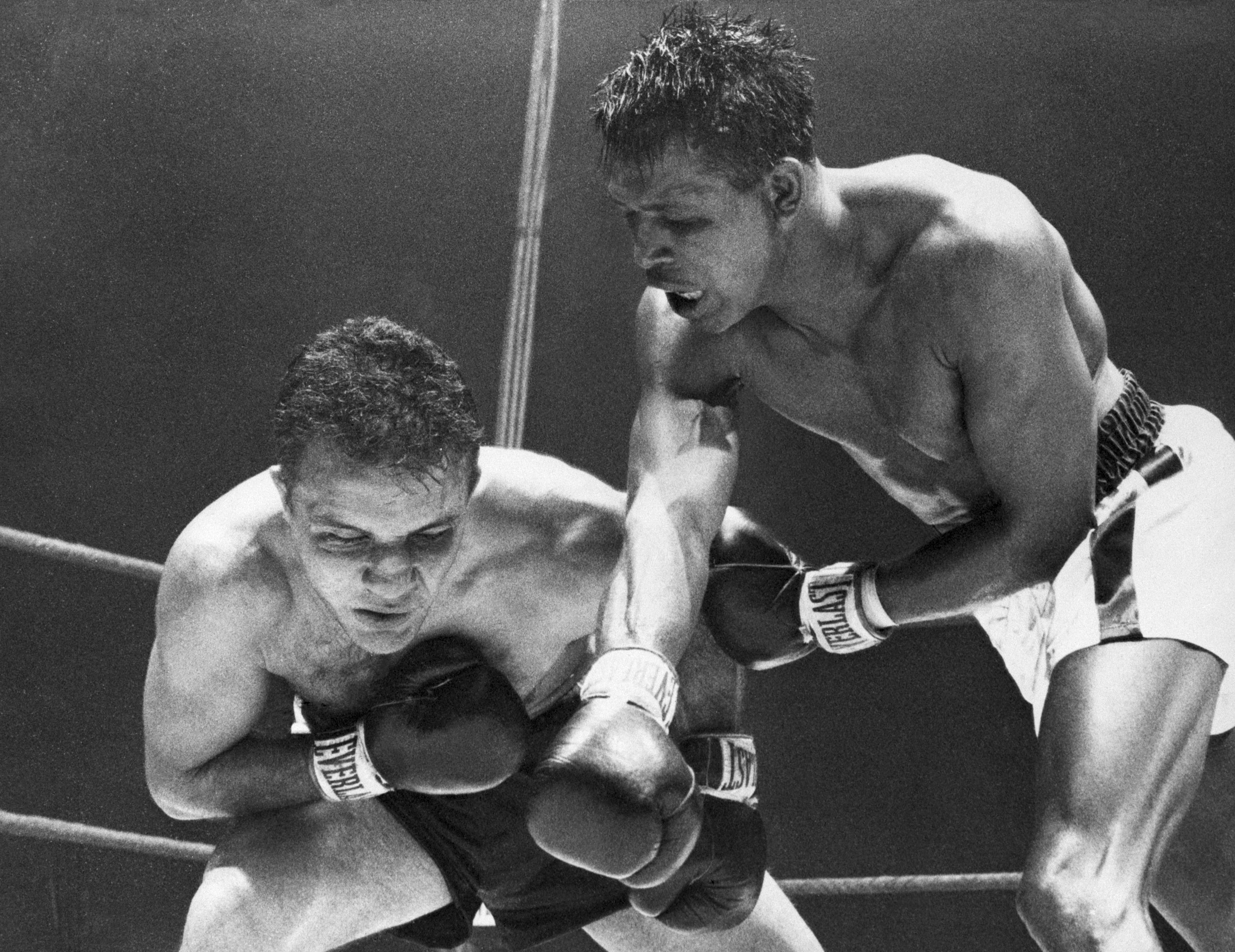 Ray Robinson frente a Jake LaMotta, una de las peleas más violentas de la historia