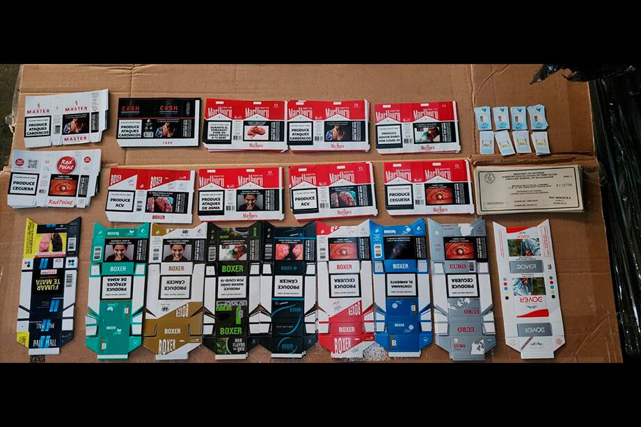 Los operativos secuestran 54 toneladas de tabaco y 14 millones de estampillas fiscales falsas (Fuente: Ministerio Público Fiscal)