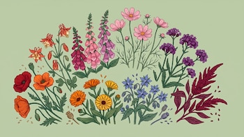 Las 8 flores que se reproducen solas y colorean el jardín