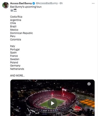 ¿Bad Bunny vuelve a Lima? Los rumores de un posible concierto del ‘Conejo Malo’ en el Estadio Nacional