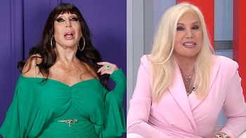 El tenaz comentario de Moria Casán sobre el look de Susana Giménez en los premios Martín Fierro de la Moda