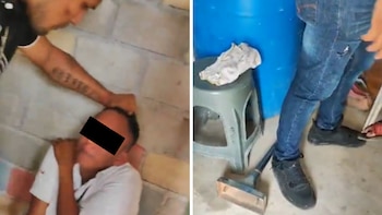 Los agresores sometieron al joven