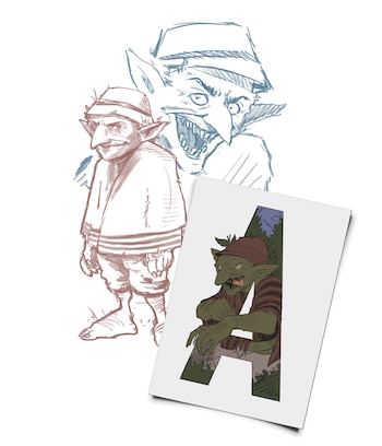 Ilustración del Chuzalongo. (Josué Macías