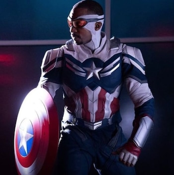 Sam wilson como el capitán américa