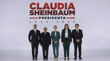 La presidenta electa realizó cuatro
