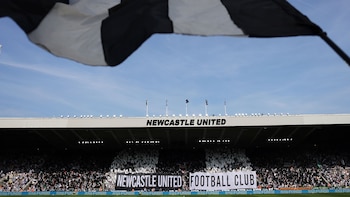 La hinchada del Newcastle United