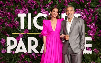 George Clooney junto a Julia