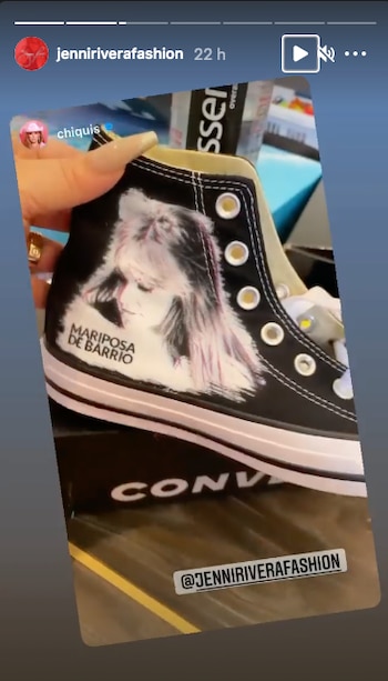 Chiquis Rivera presumió tenis con