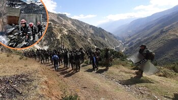 La provincia de Pataz, situada