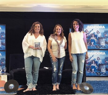 Las integrantes del trío destacaron