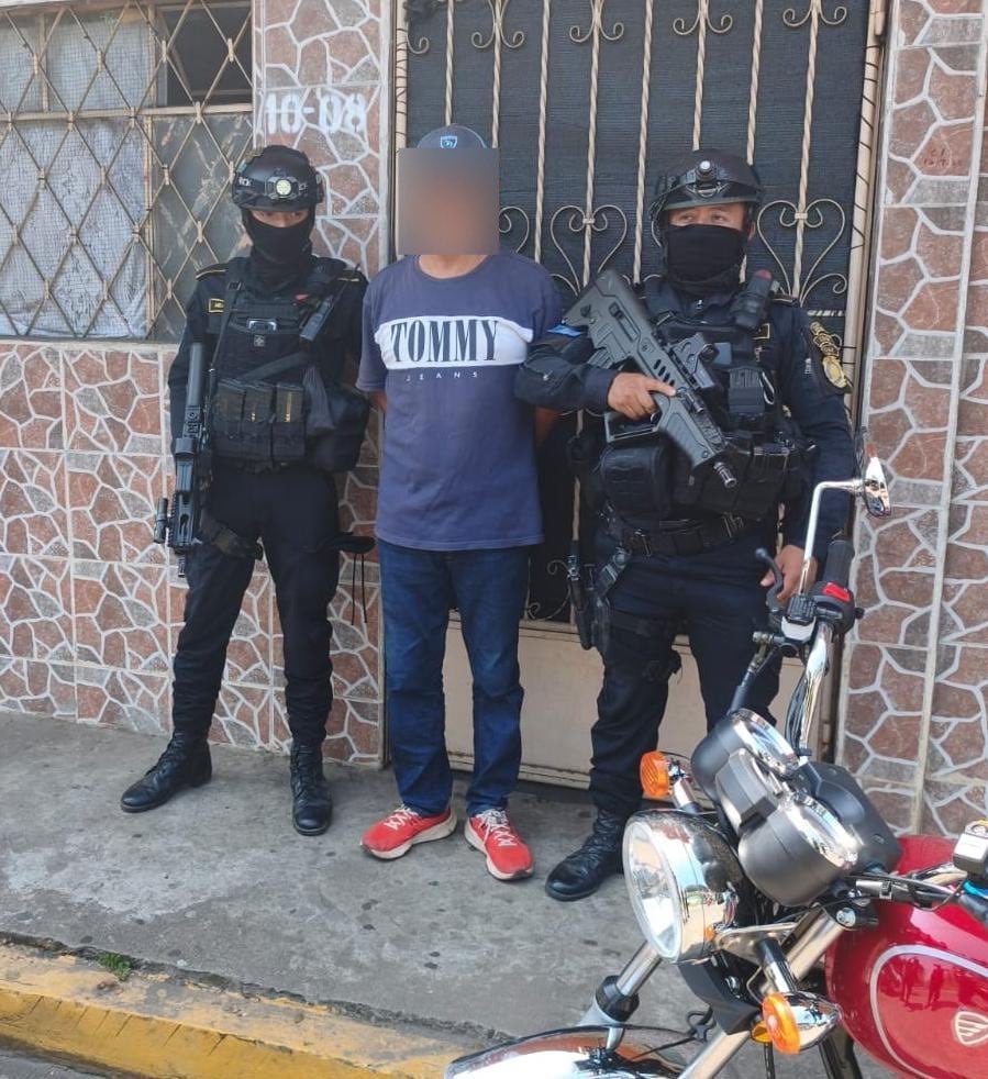 Manuel “Nacho” es capturado en Malacatán, San Marcos, por la SGAIA tras una orden de extradición a Estados Unidos por narcotráfico.. (PNCdeGuatemala)
