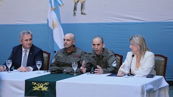 Nahuel Gallo estuvo junto a