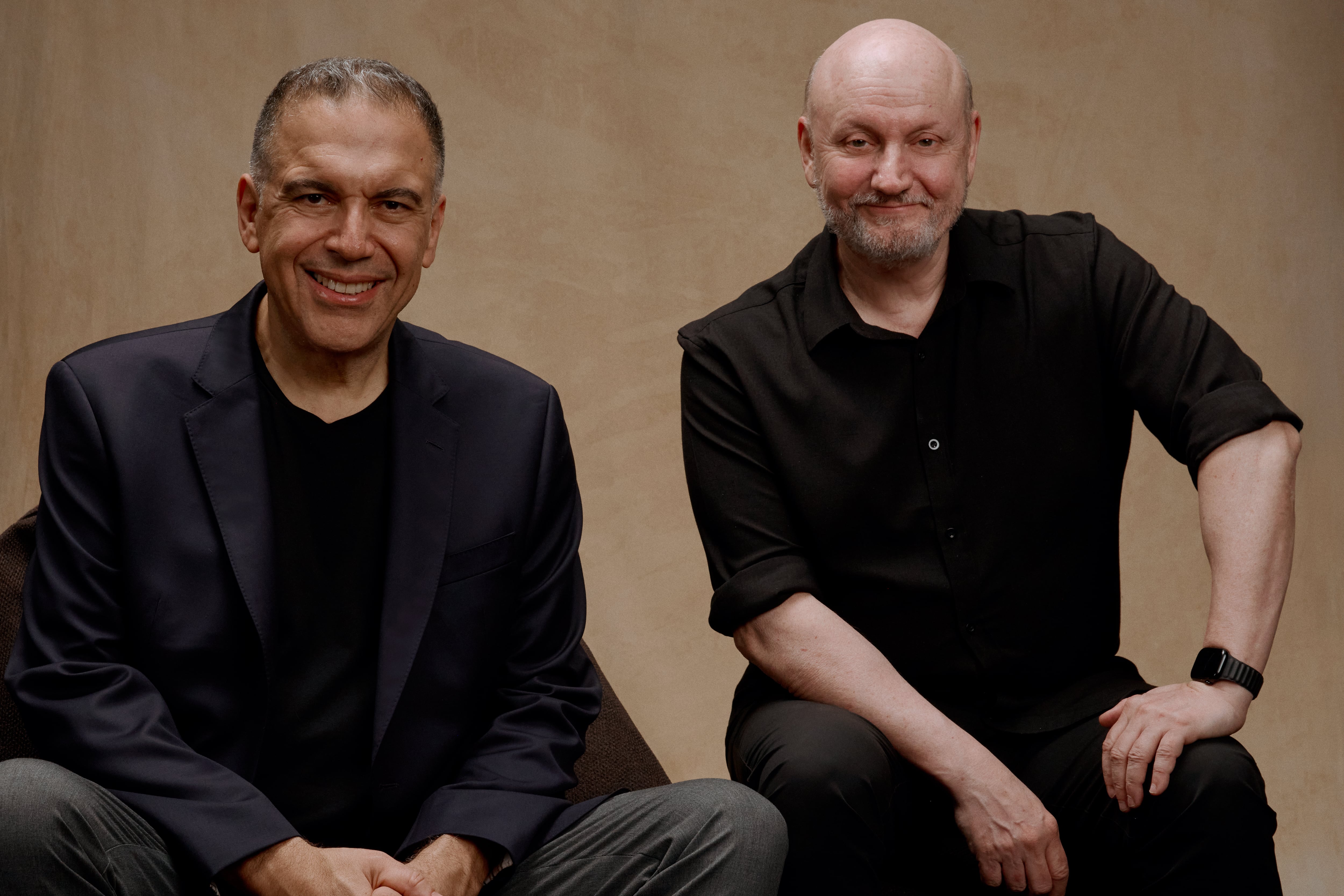 Juan José Campanella y Francisco Ramos