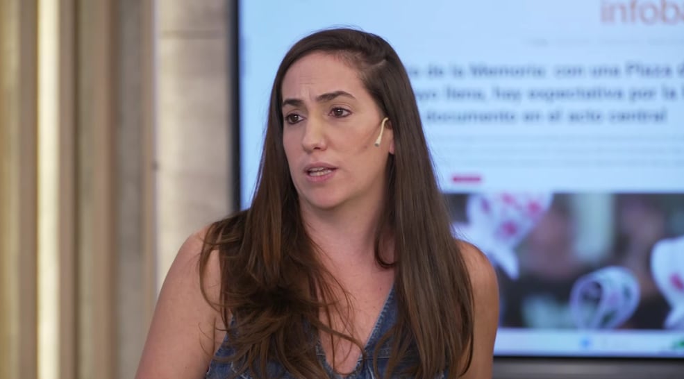 Camila Perochena advierte que el gobierno minimiza el terrorismo de Estado en el aniversario de los 50 años del golpe de 1976 (Infobae en Vivo)